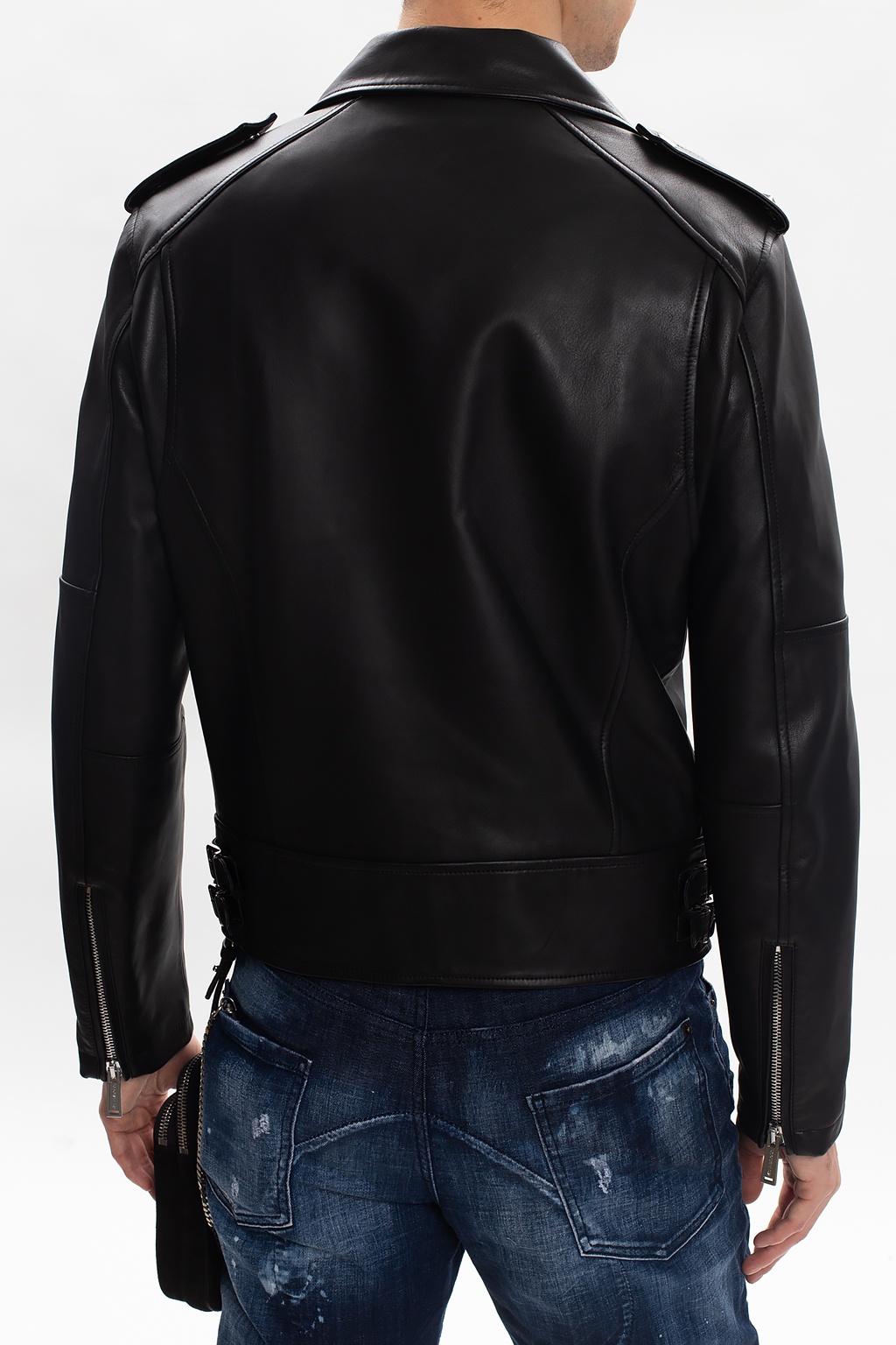 Dsquared2 Leather biker jacket